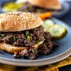 Mongolian Beef Sloppy Joes